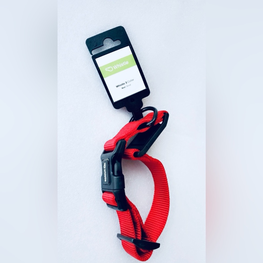 Whistle 3 Dog Collar Red | Size: Small | NWT